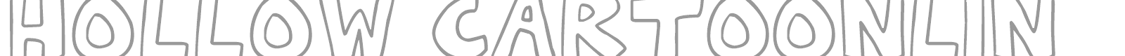 Cartoonlings font preview
